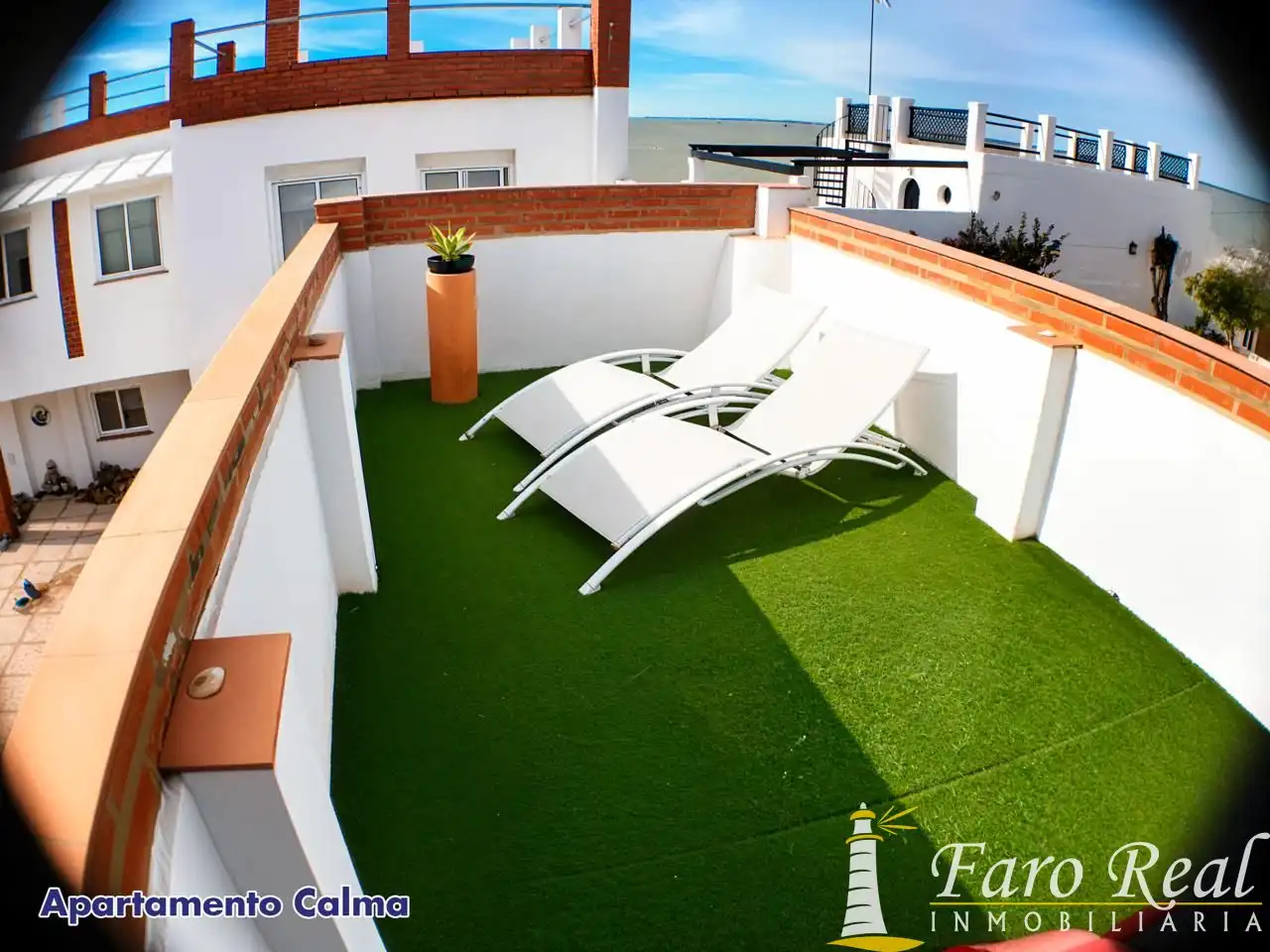 Terraza de Casa o chalet en venta en Chipiona con Aire acondicionado, Calefacción y Jardín privado
