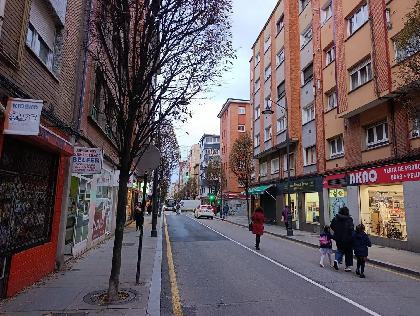 Vista exterior de Piso en venta en Gijón 