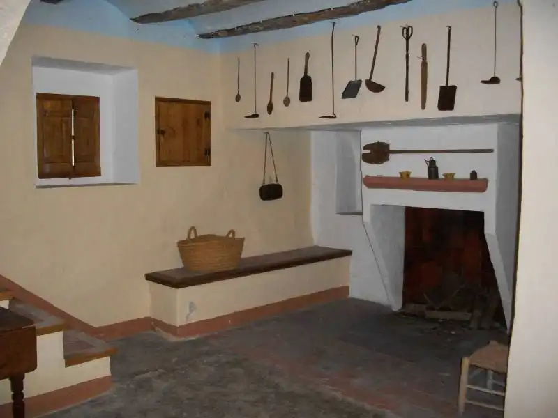 Cocina de Finca rústica en venta en Fontanars dels Alforins con Terraza