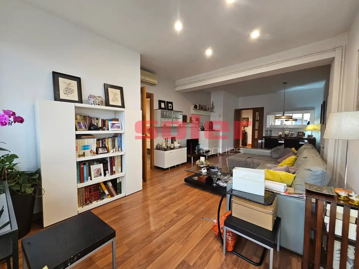Sala de estar de Piso en venta en Barcelona con Aire acondicionado y Calefacción