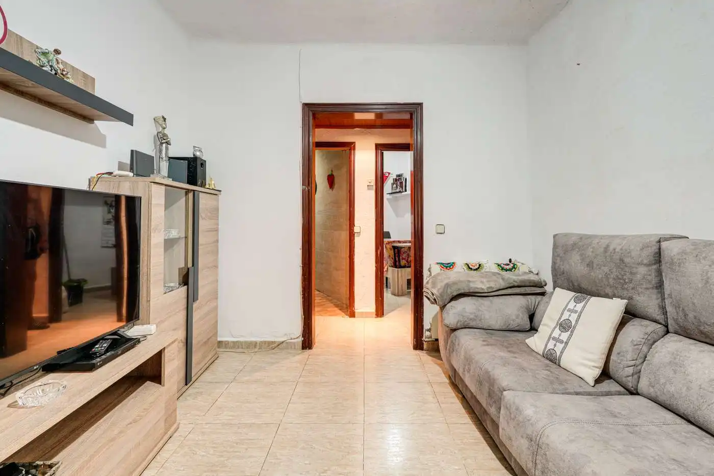 Wohnzimmer von Wohnung zum Verkauf in Barcelona mit Heizung und Möbliert