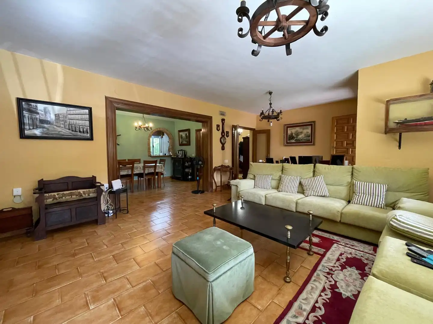 Living room of Houses for sale in Roa  with Heating, Private garden and Terrace