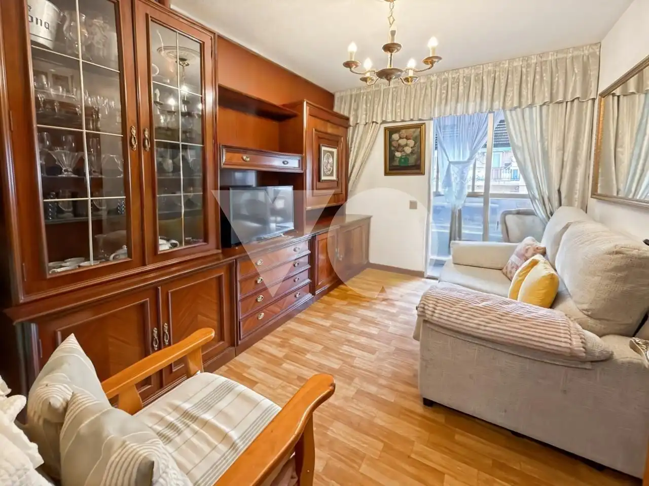 Sala d'estar de Pis en venda en Madrid amb Aire condicionat, Calefacció i Terrassa
