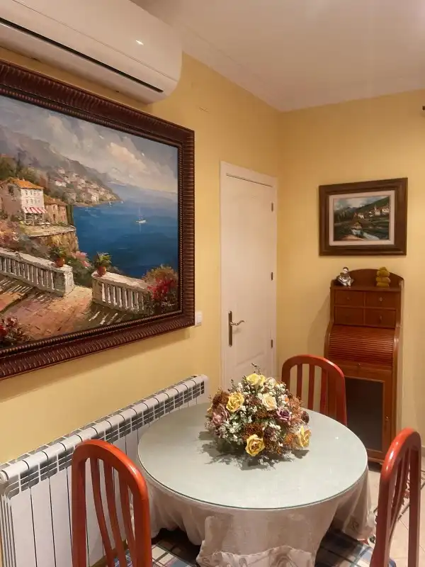 Dining room of Houses for sale in Fuente de Cantos  with Air Conditioner, Heating and Terrace
