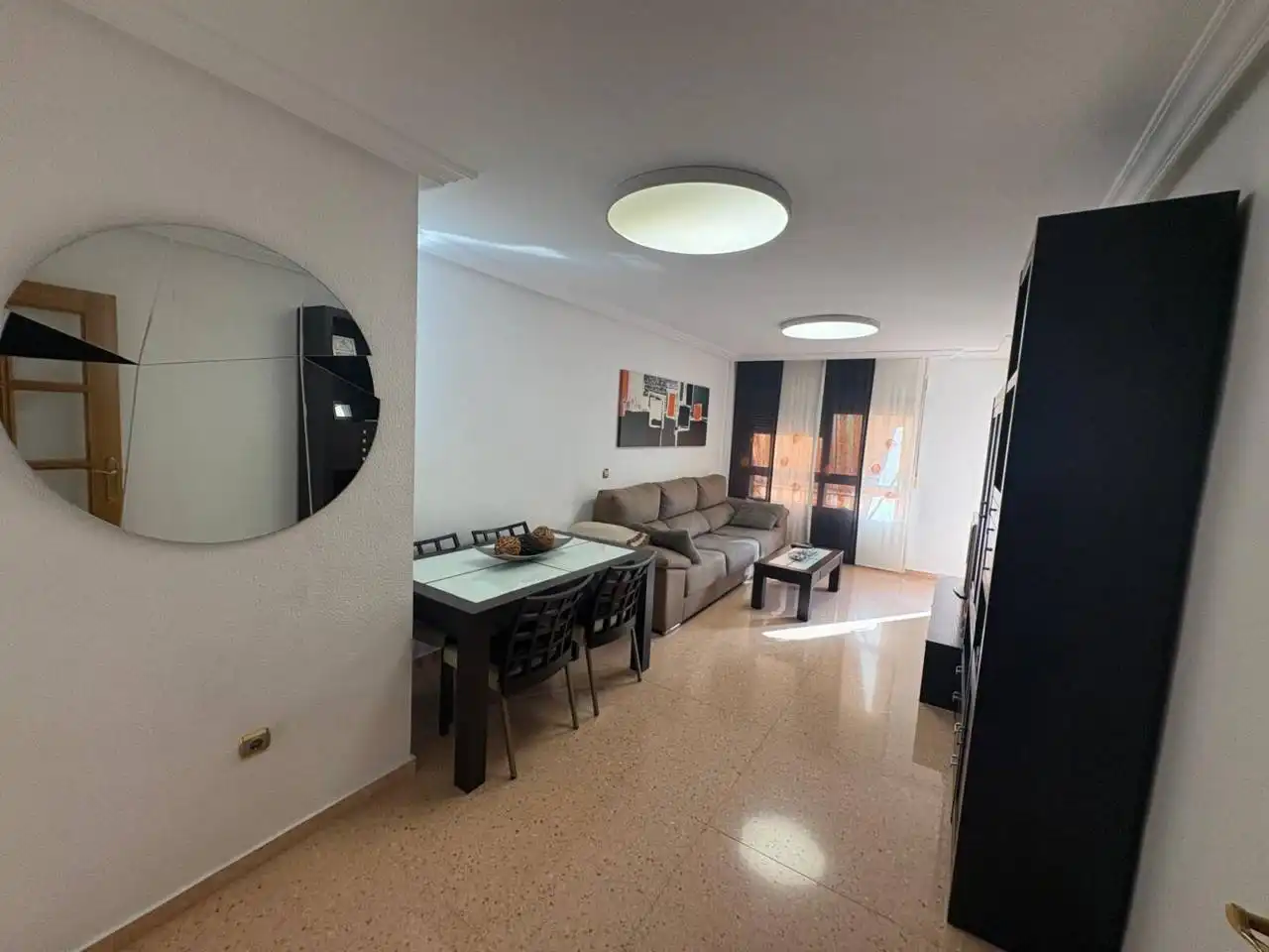 Sala d'estar de Pis en venda en Alicante / Alacant amb Calefacció i Balcó