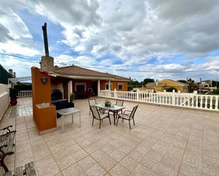 Terrasse von Haus oder Chalet miete in Jacarilla mit Privatgarten, Terrasse und Abstellraum