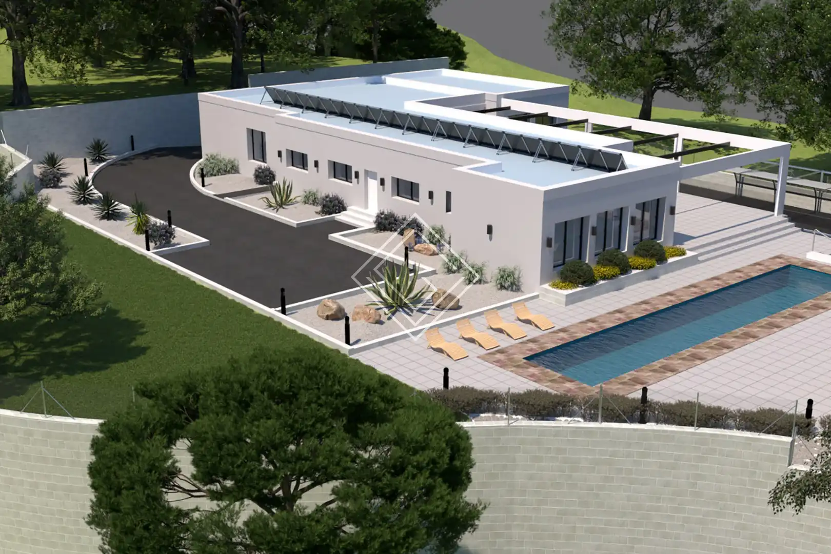 Xalet amb piscina en venda a Santo Domingo