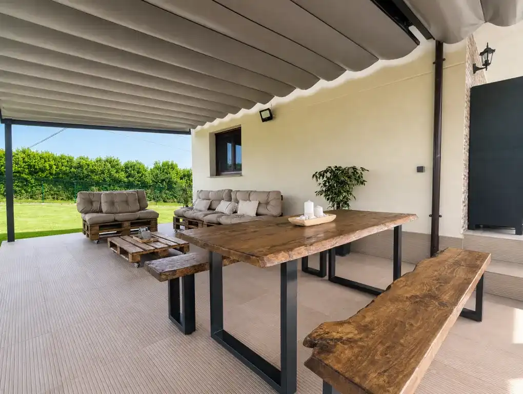 Terraza de Casa o chalet en venta en Gijón  con Calefacción, Jardín privado y Terraza