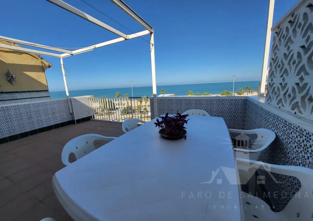 Terrasse von Dachboden zum Verkauf in Playa Cruz del Mar