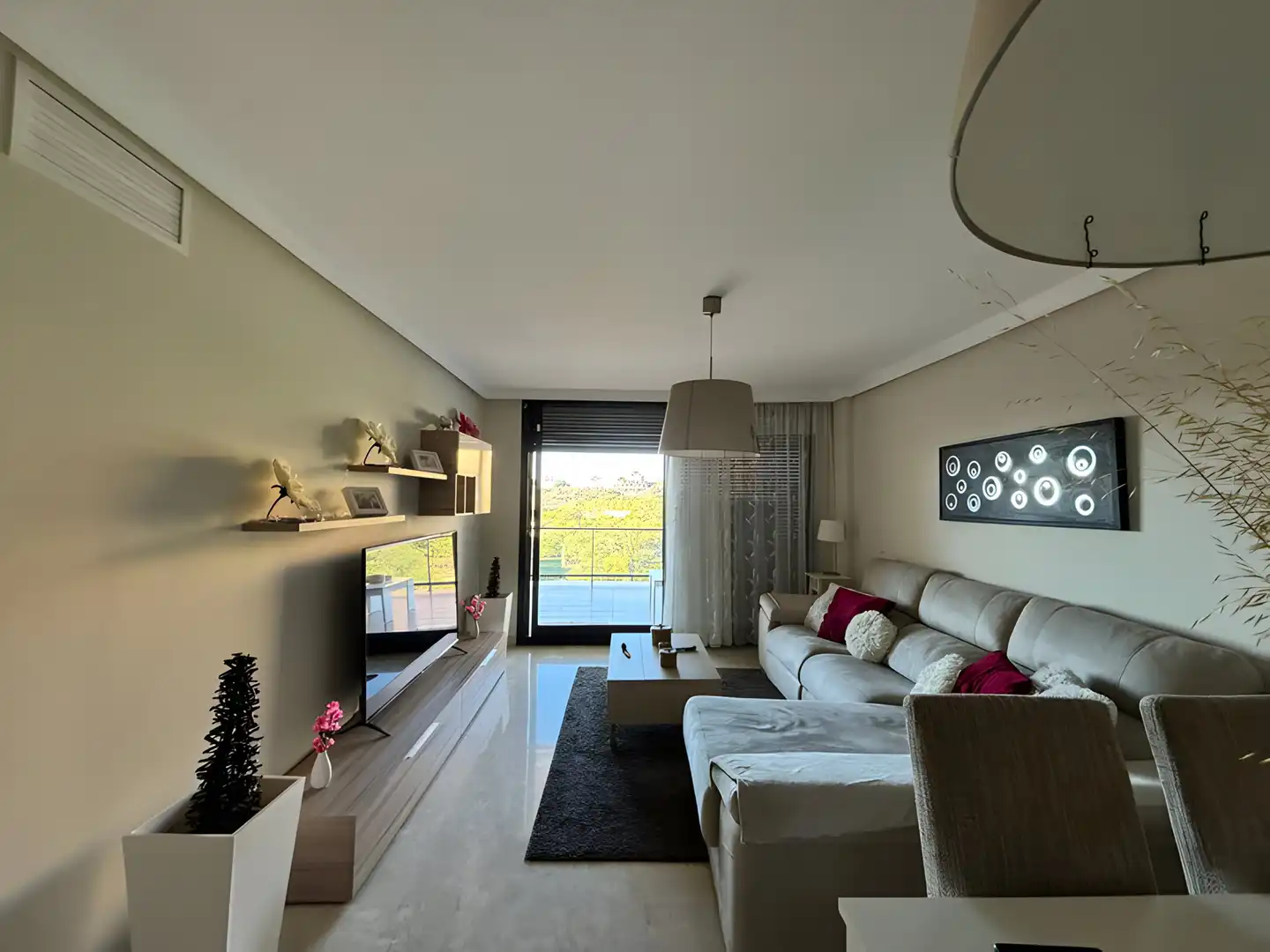 Sala d'estar de Planta baixa en venda en Mijas amb Aire condicionat, Terrassa i Traster
