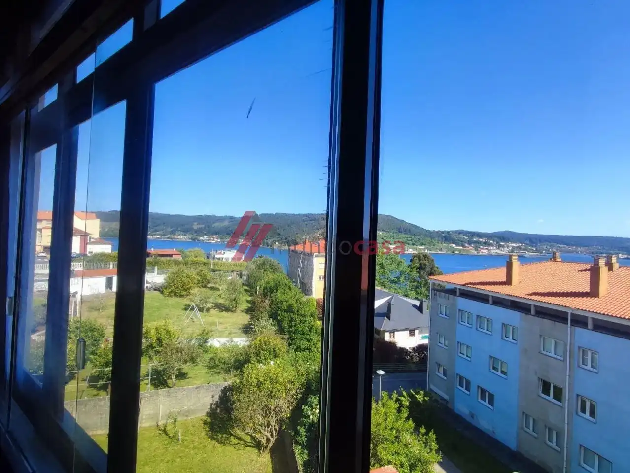 Balcony of Flat for rent in Mugardos  with Heating, Furnished and Pets allowed