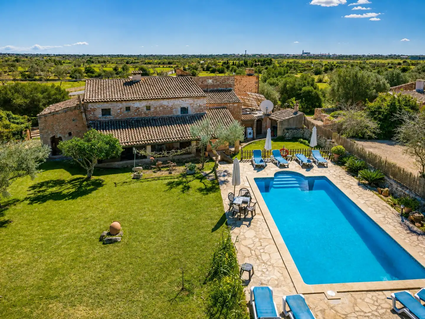 Jardín de Casa o chalet de alquiler en Santanyí con Aire acondicionado, Calefacción y Terraza