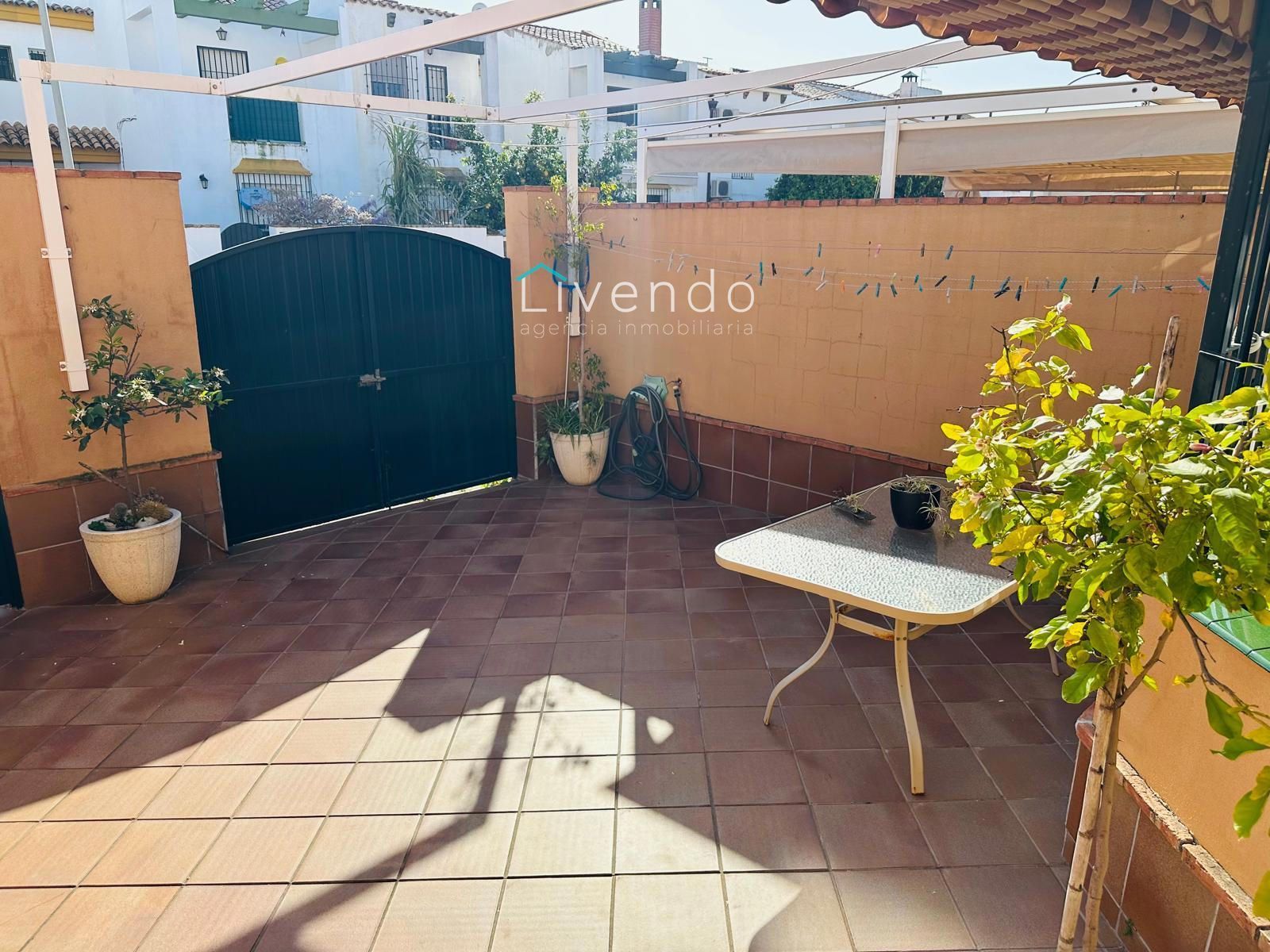 Jardín de Casa adosada en venta en Chiclana de la Frontera con Terraza