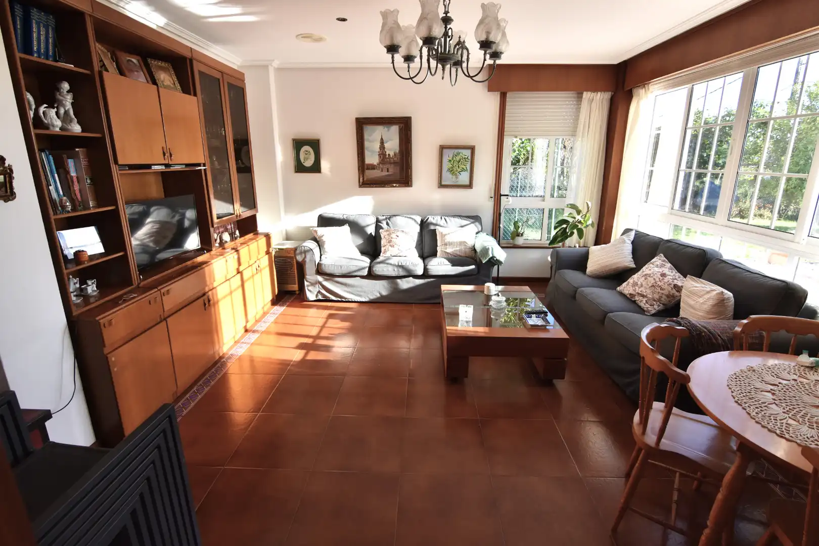 Living room of Detached homes for sale in Mera - Serantes