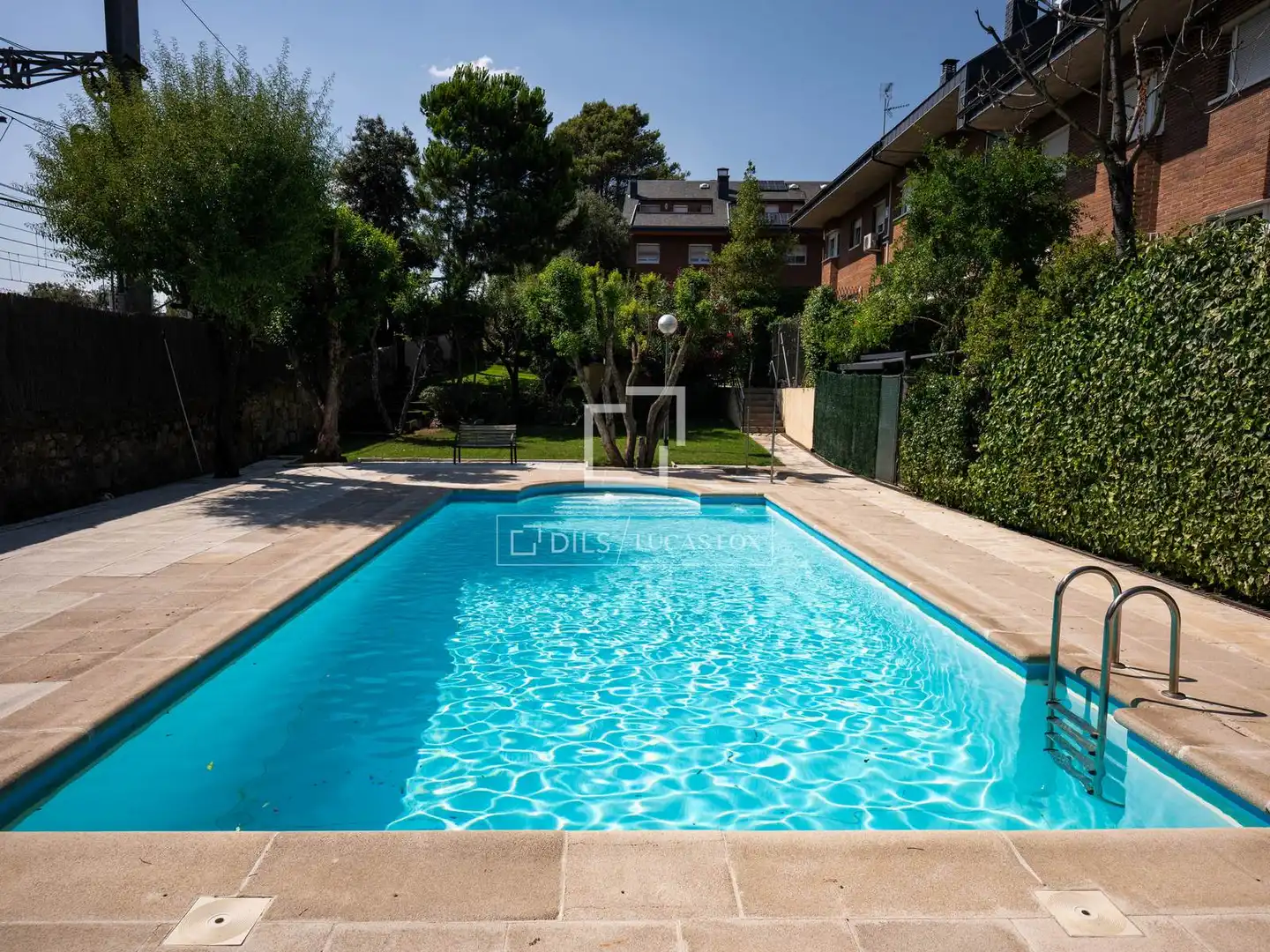 Piscina de Casa o chalet de alquiler en Galapagar con Calefacción, Jardín privado y Terraza
