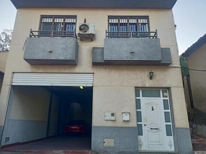 Vista exterior de Casa o xalet en venda en  Murcia Capital amb Aire condicionat, Jardí privat i Balcó