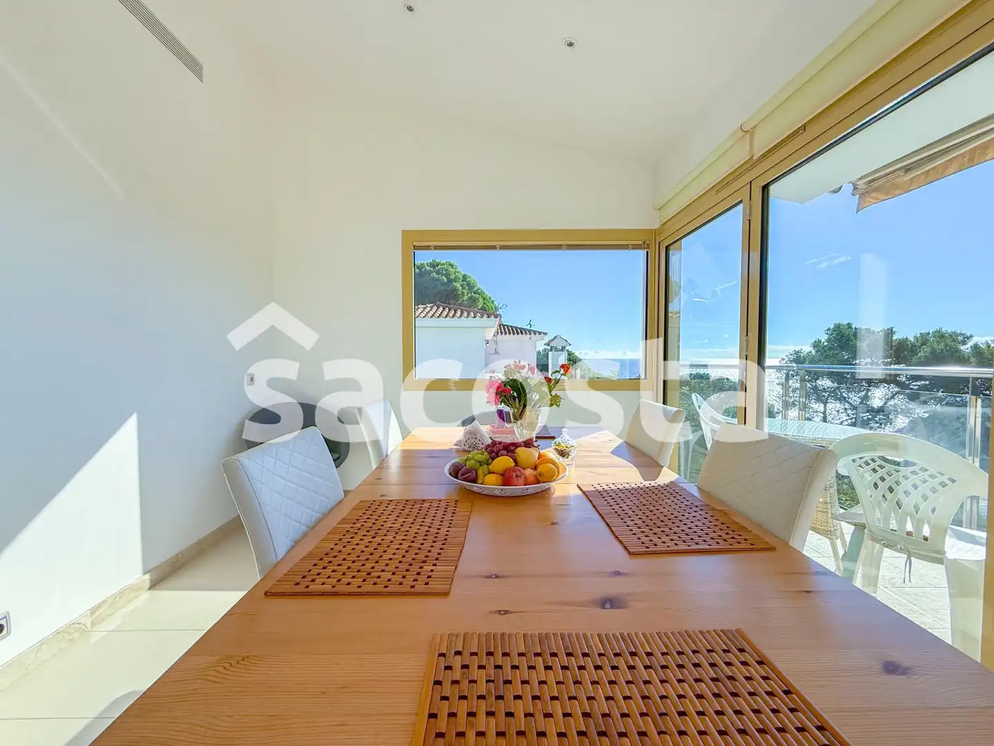 Comedor de Casa o chalet en venta en Blanes con Terraza, Piscina y Amueblado