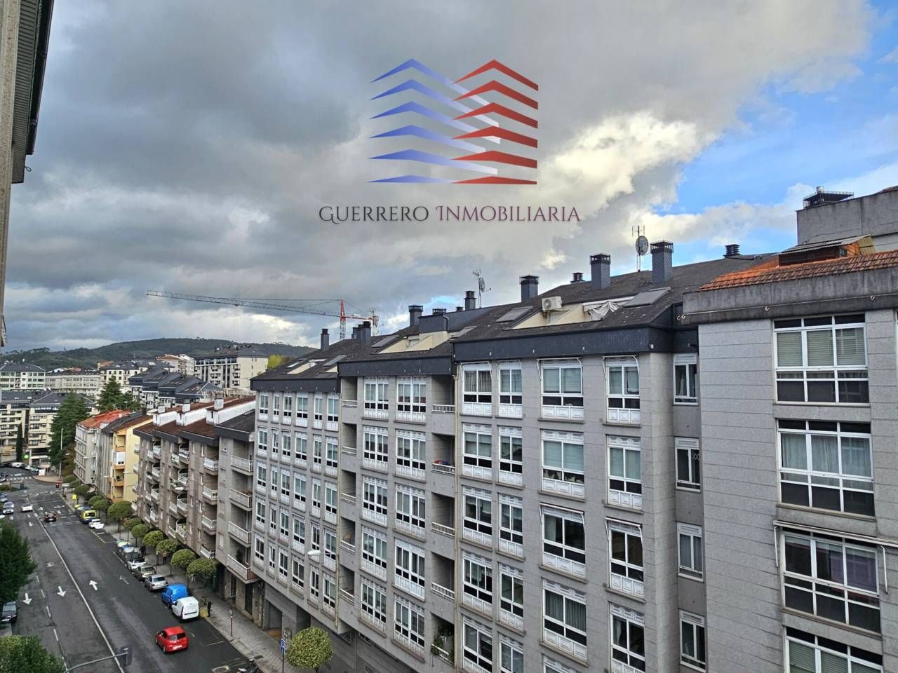 Vista exterior de Apartament de lloguer en Ourense Capital  amb Calefacció, Parquet i Traster