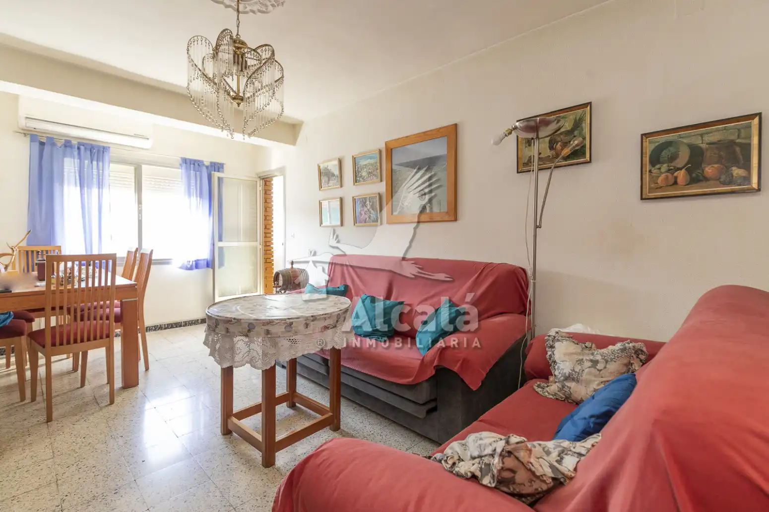 Sala d'estar de Pis en venda en Alcalá de Henares amb Aire condicionat, Calefacció i Terrassa