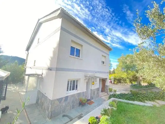 Vista exterior de Casa o chalet en venta en Vallirana con Calefacción, Jardín privado y Terraza