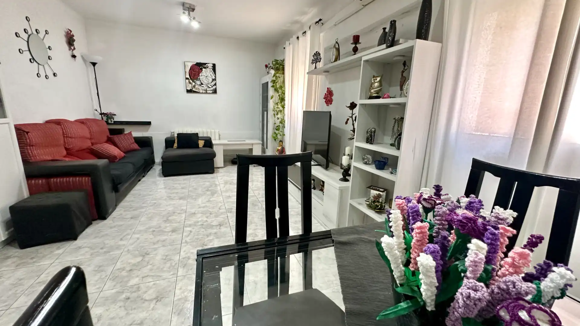 Sala de estar de Planta baja en venta en Barcelona con Aire acondicionado, Calefacción y Terraza