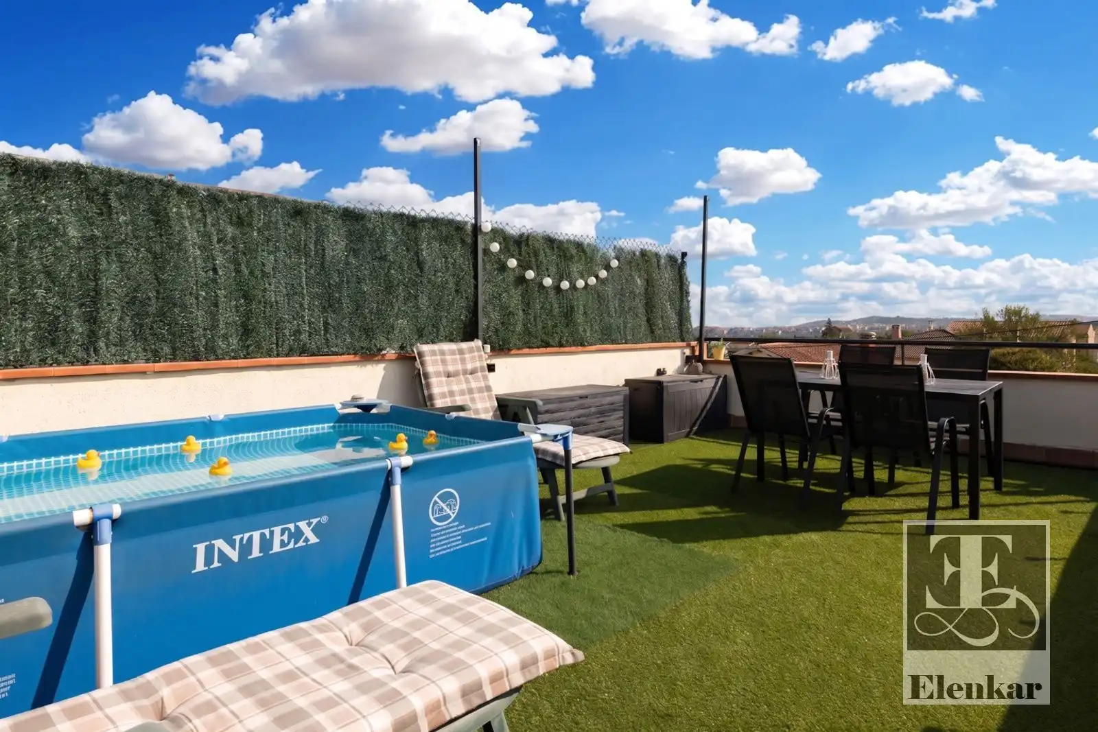 Terraza de Casa adosada en venta en Santa Oliva con Aire acondicionado, Terraza y Trastero