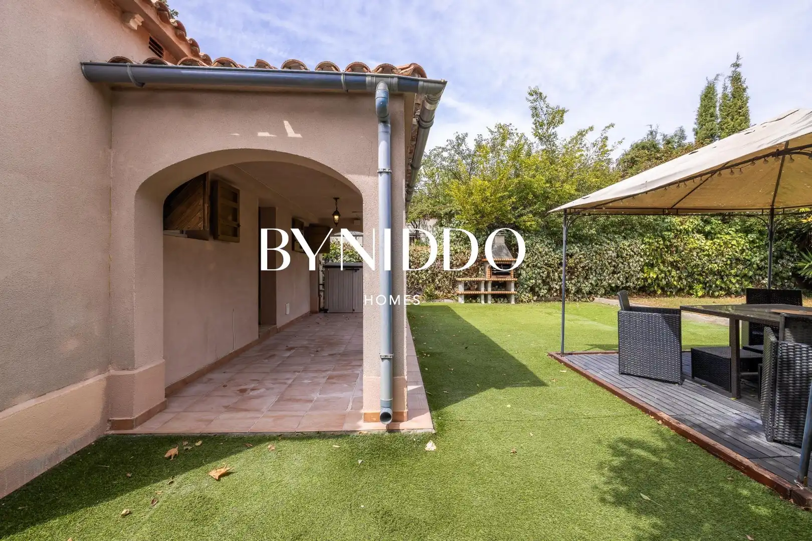 Terraza de Casa o chalet en venta en Sant Cugat del Vallès con Aire acondicionado, Calefacción y Jardín privado