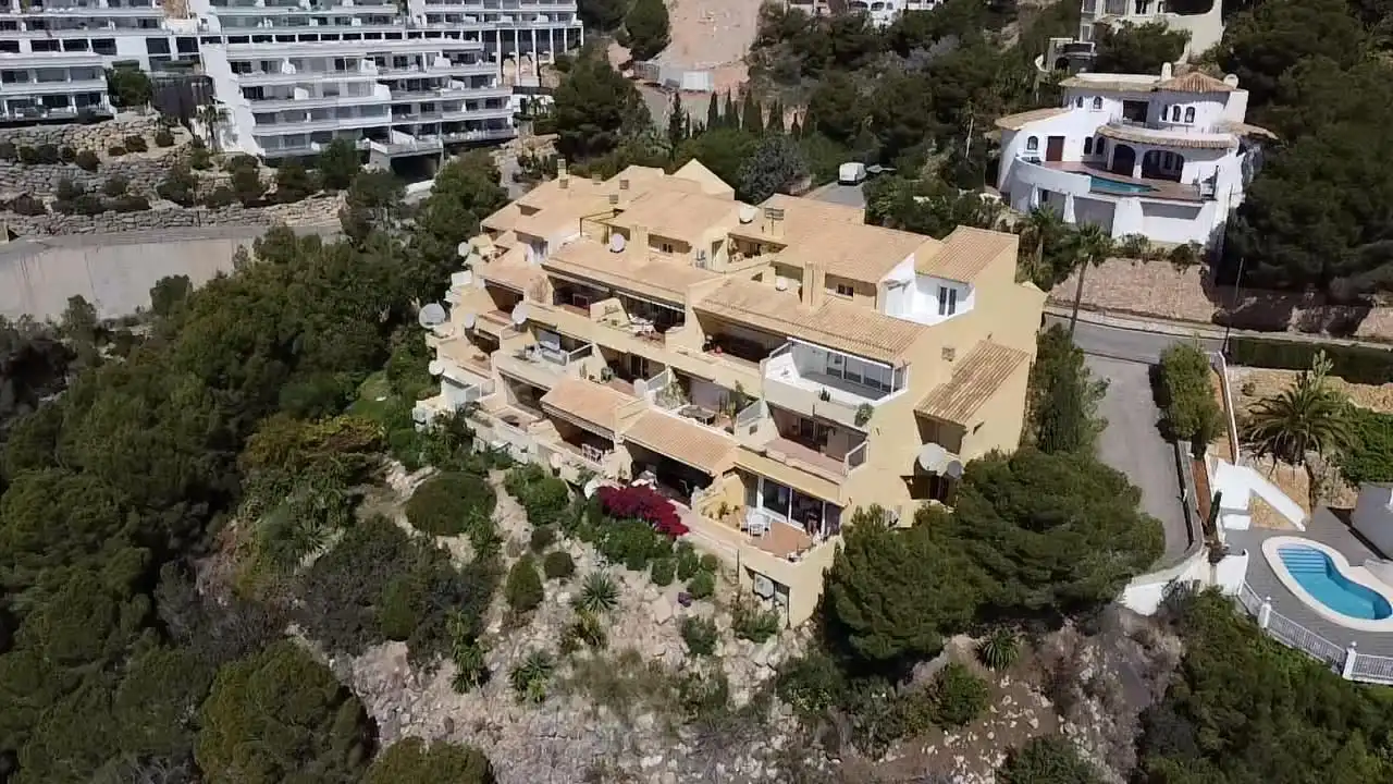 Vista exterior de Piso en venta en Altea con Aire acondicionado, Calefacción y Terraza