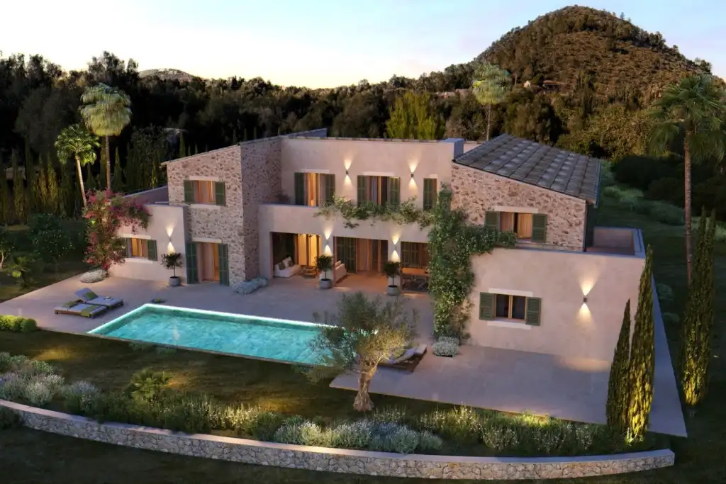 Vista exterior de Finca rústica en venda en Son Servera amb Aire condicionat, Calefacció i Jardí privat