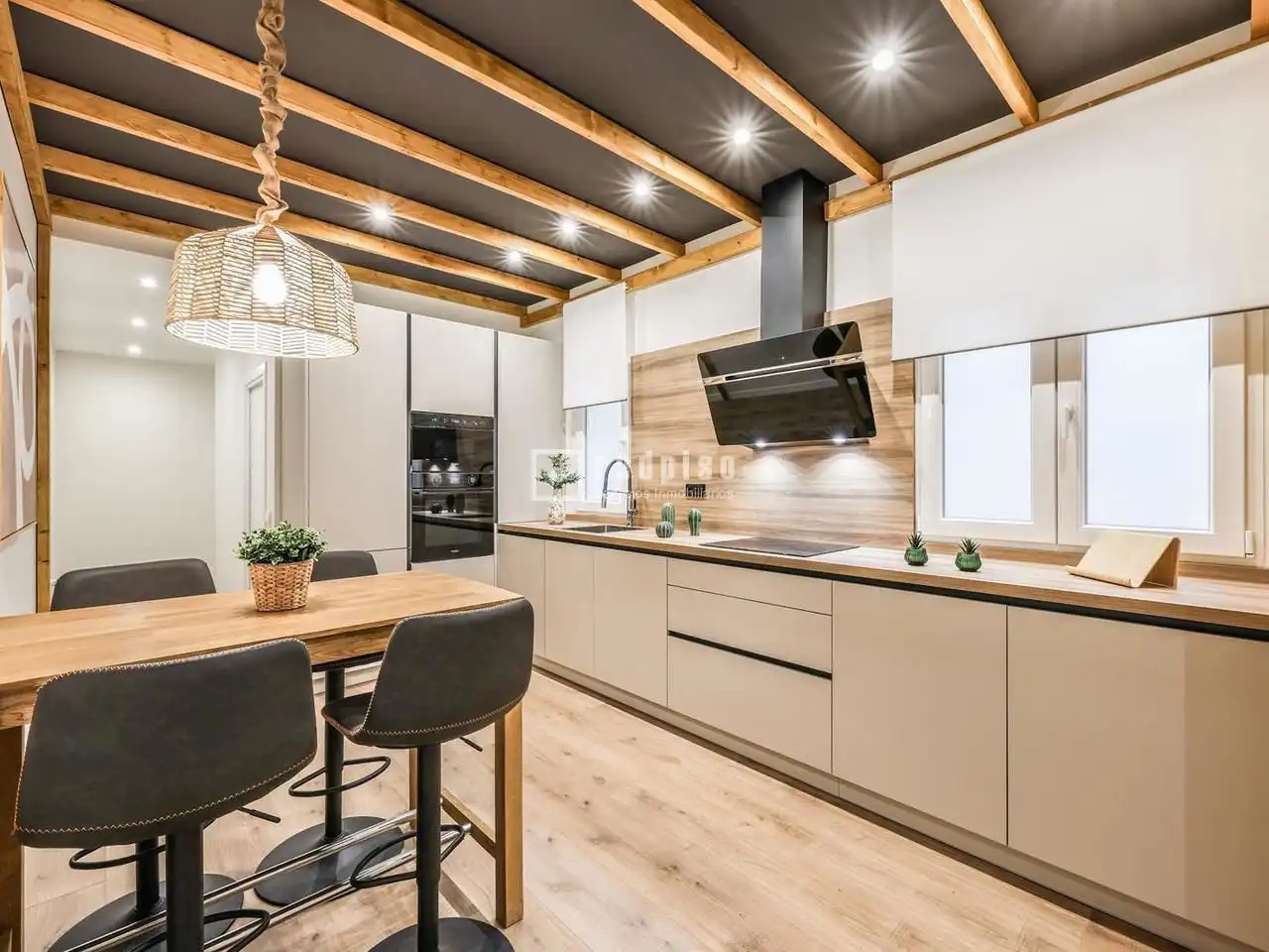 Kitchen of Flat for sale in Madrid  with Air Conditioner, Heating and Terrace