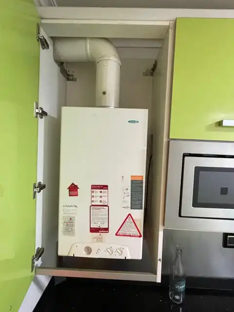 Cocina de Piso de alquiler en Santa Cruz de Bezana con Calefacción, Amueblado y Horno