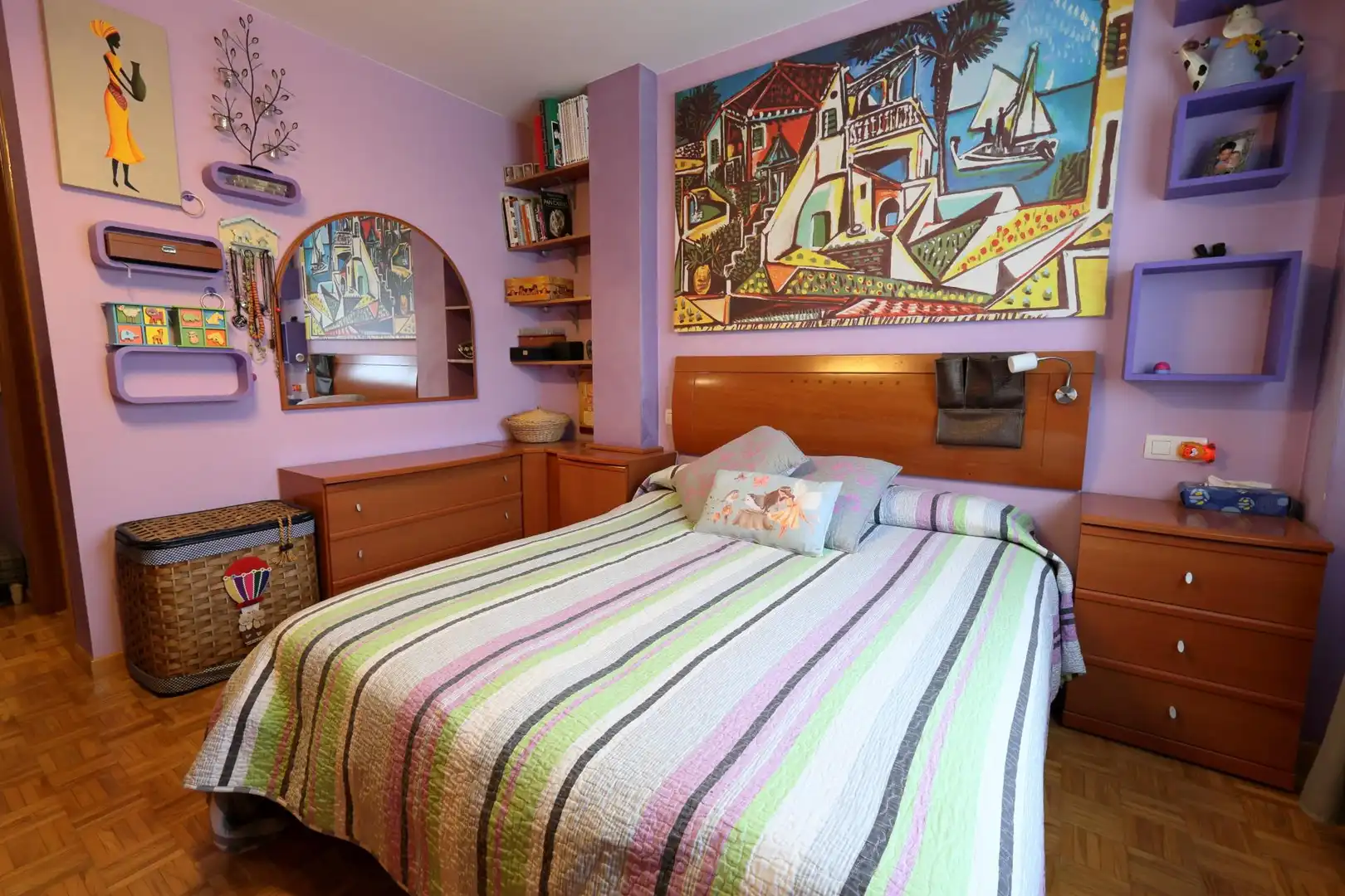Schlafzimmer von Wohnung zum Verkauf in Fabero mit Heizung