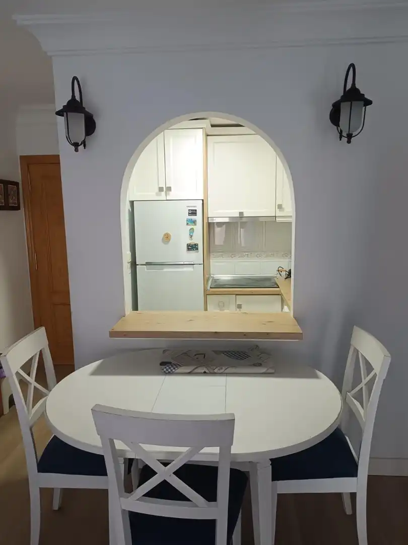 Kitchen of Flat for rent in Cartagena  with Air Conditioner, Heating and Parquet flooring