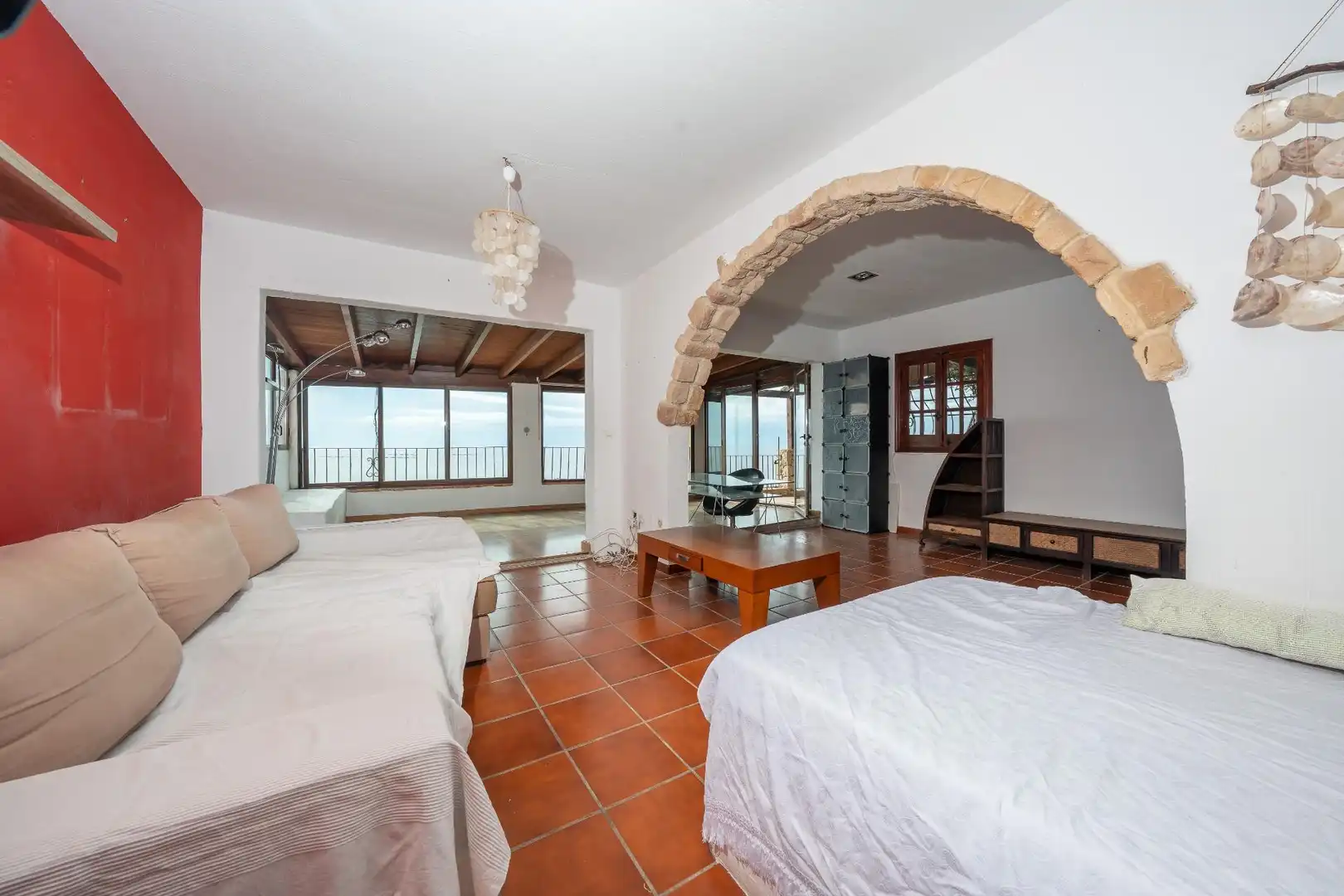 Wohnzimmer von Haus oder Chalet zum Verkauf in El Campello mit Gemeinschaftspool