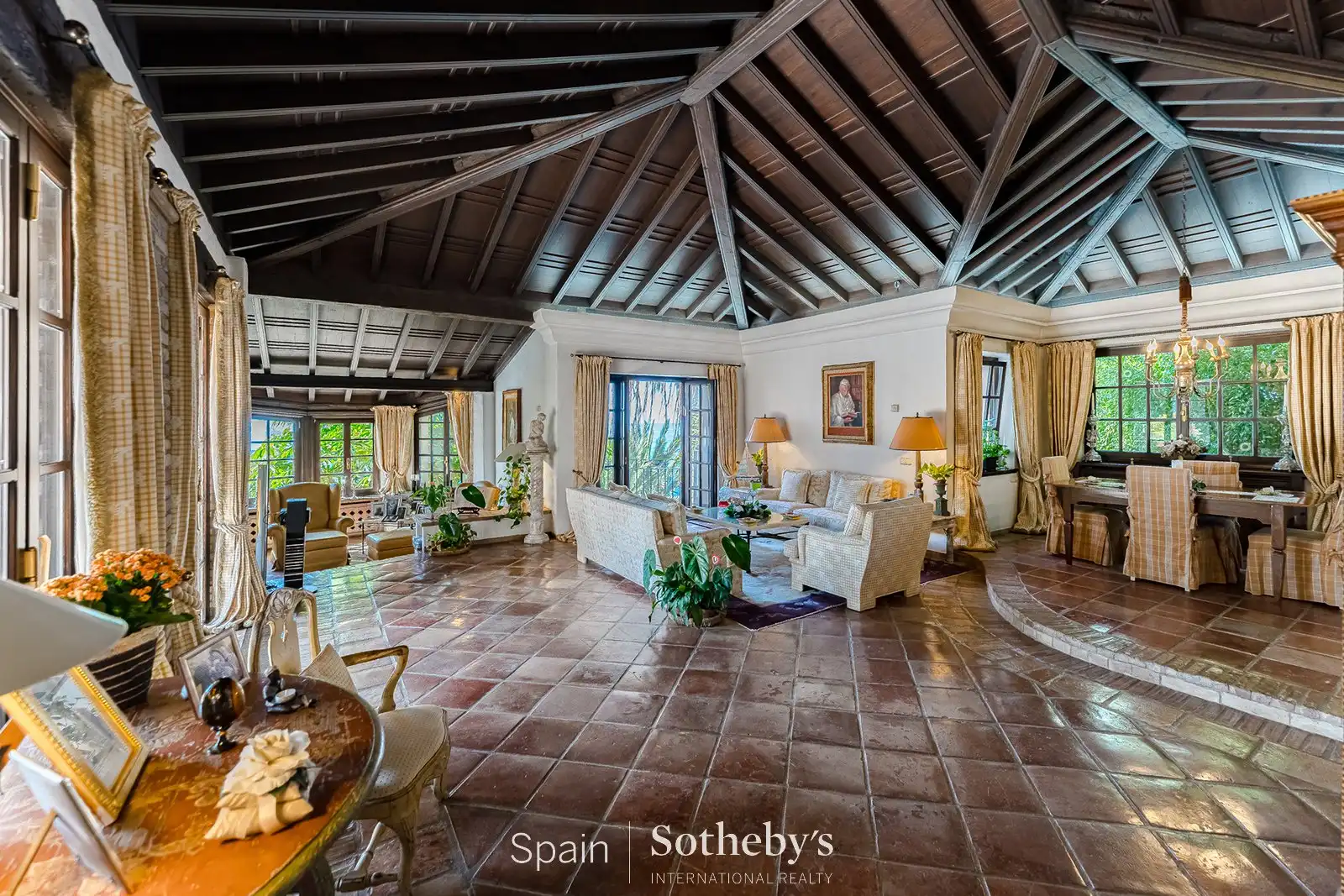 Living room of Houses for sale in La Orotava  with Air Conditioner, Heating and Private garden
