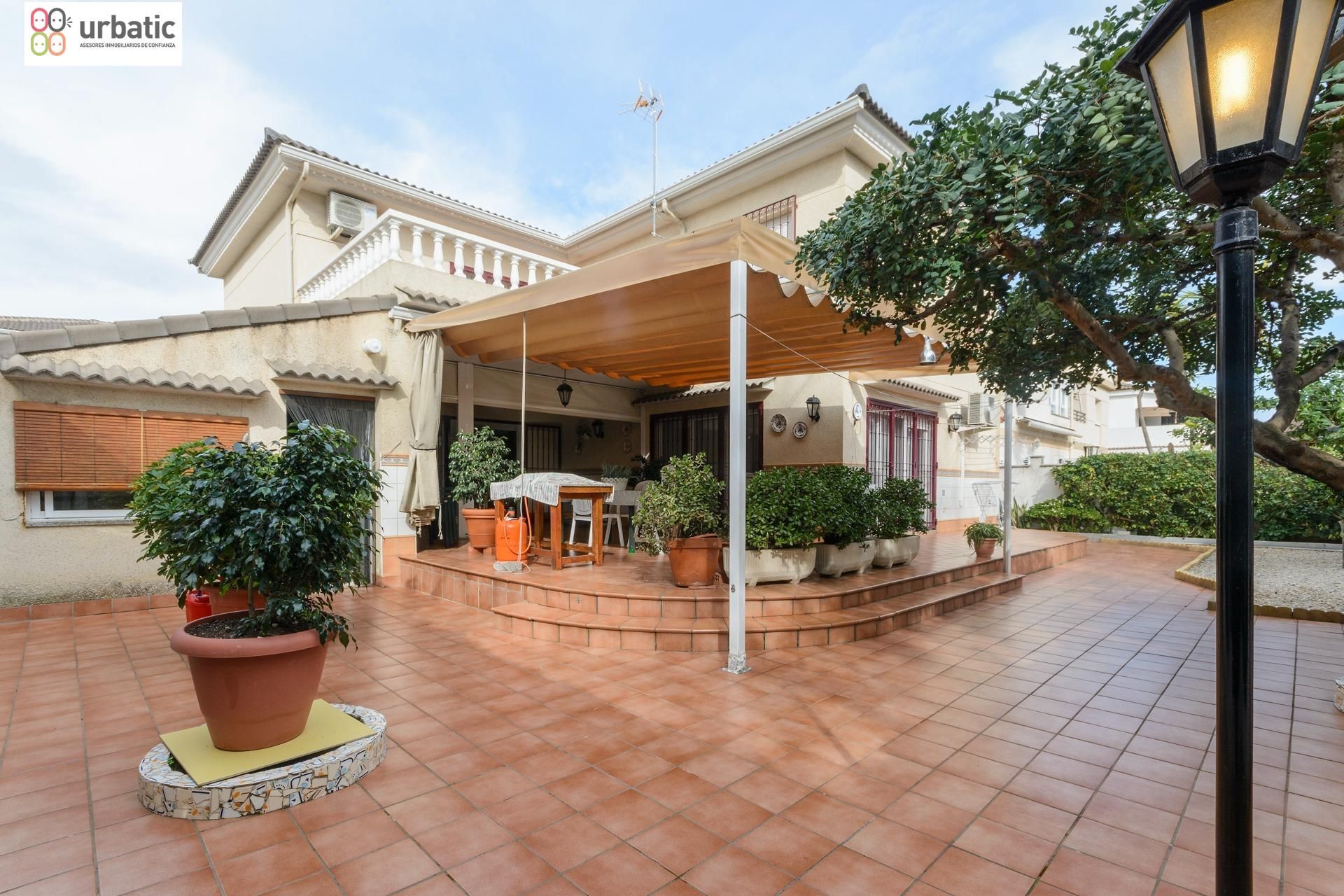 Terraza de Casa o chalet en venta en Gandia con Aire acondicionado, Jardín privado y Terraza