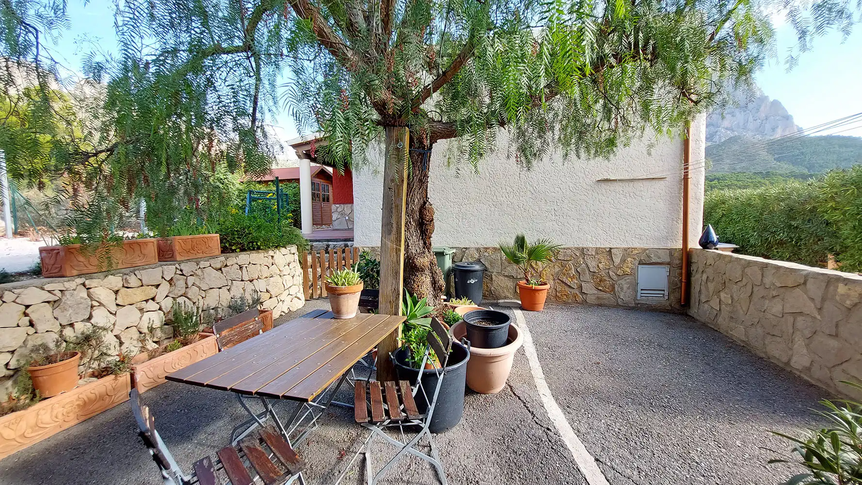 Terrassa de Casa o xalet en venda en Finestrat amb Aire condicionat, Calefacció i Jardí privat