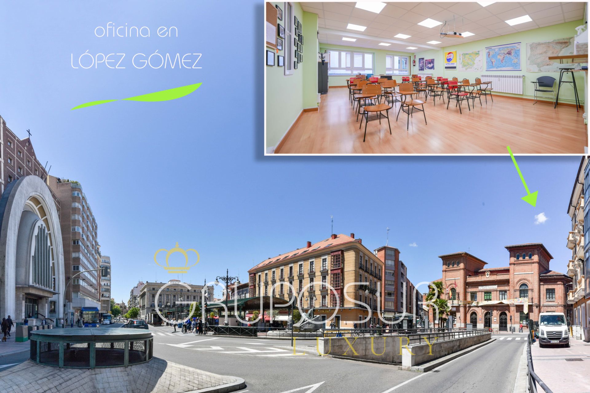 Oficina de alquiler en Calle López Gómez, 17, Centro, Valladolid Capital