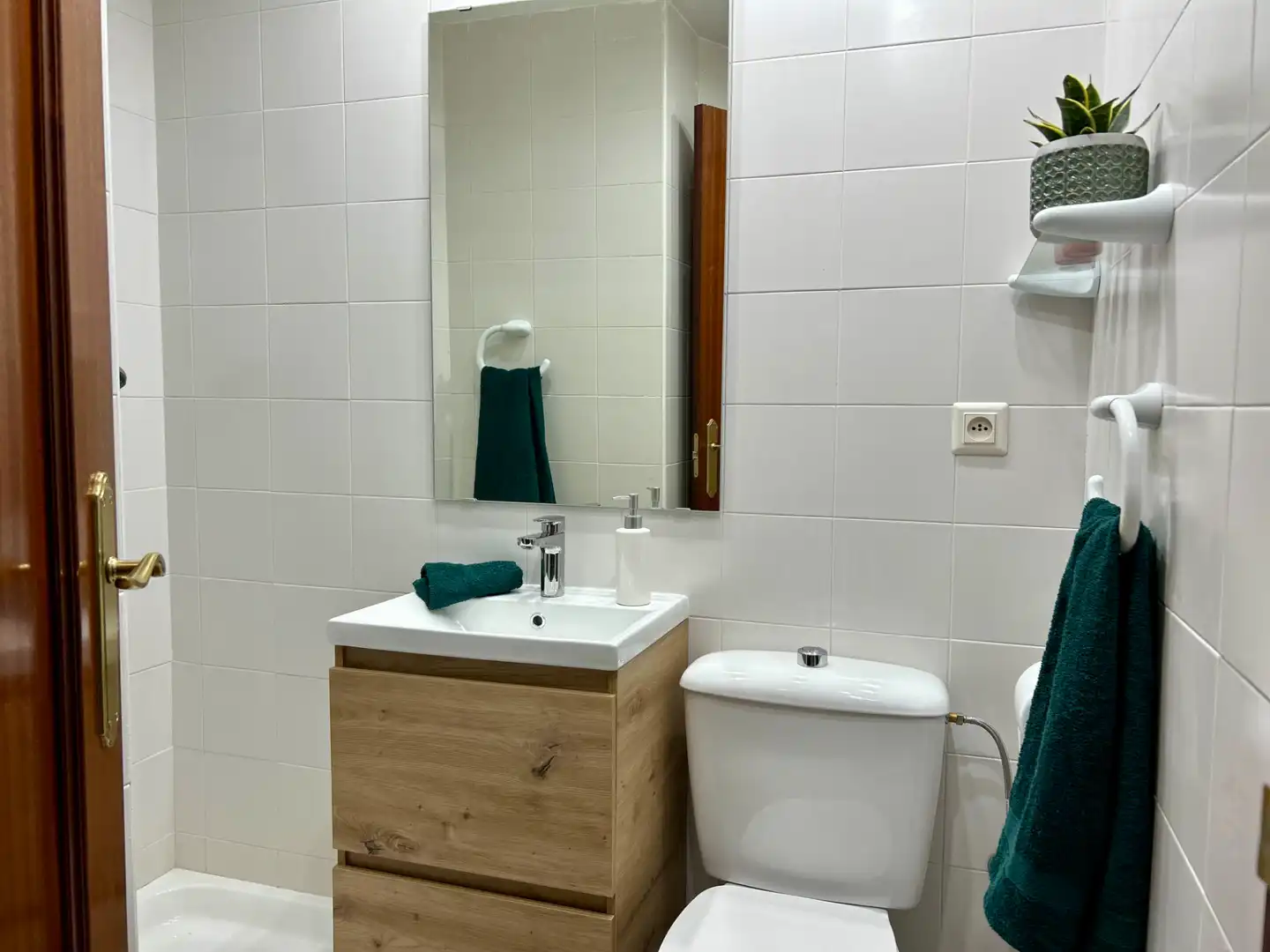 Bathroom of Flat for rent in Almuñécar  with Terrace, Furnished and Washing machine