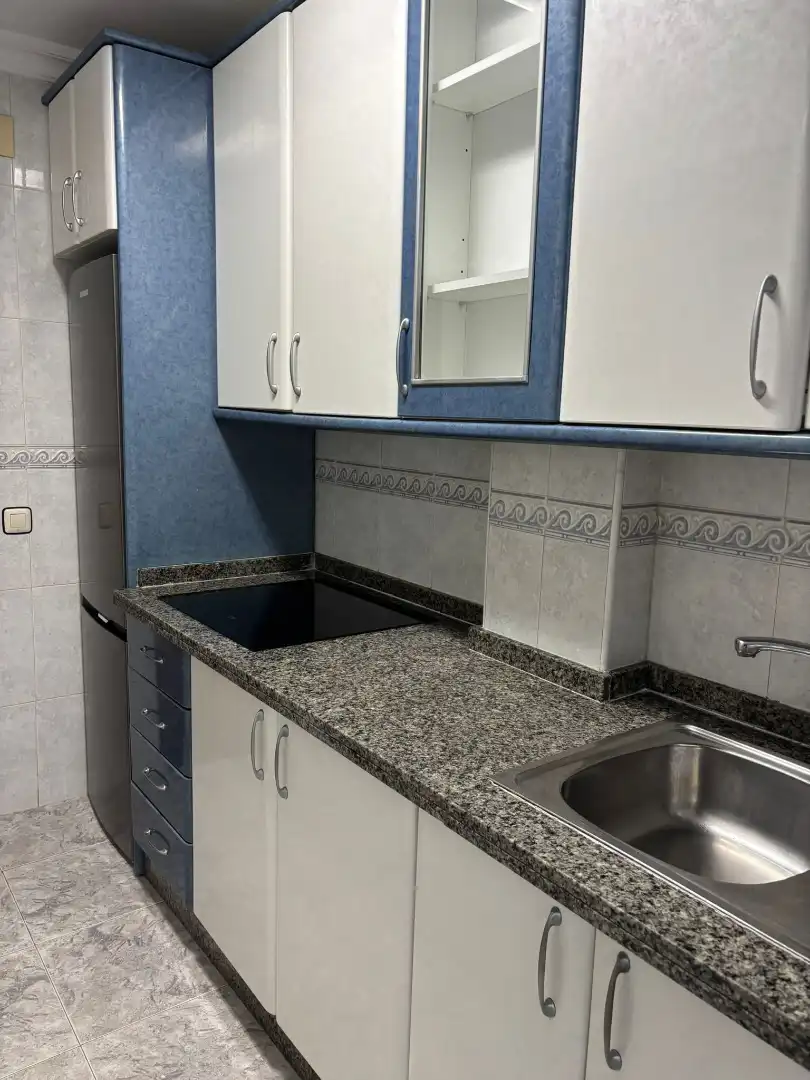 Cocina de Piso de alquiler en Málaga con Amueblado, Horno y Microondas