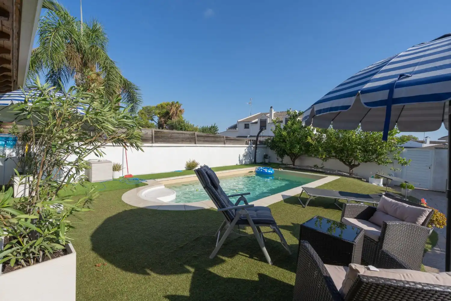 Swimming pool of Houses for sale in Alcanar  with Air Conditioner, Heating and Terrace