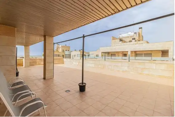 Terraza de Ático en venta en Torre-Pacheco con Aire acondicionado, Amueblado y Horno