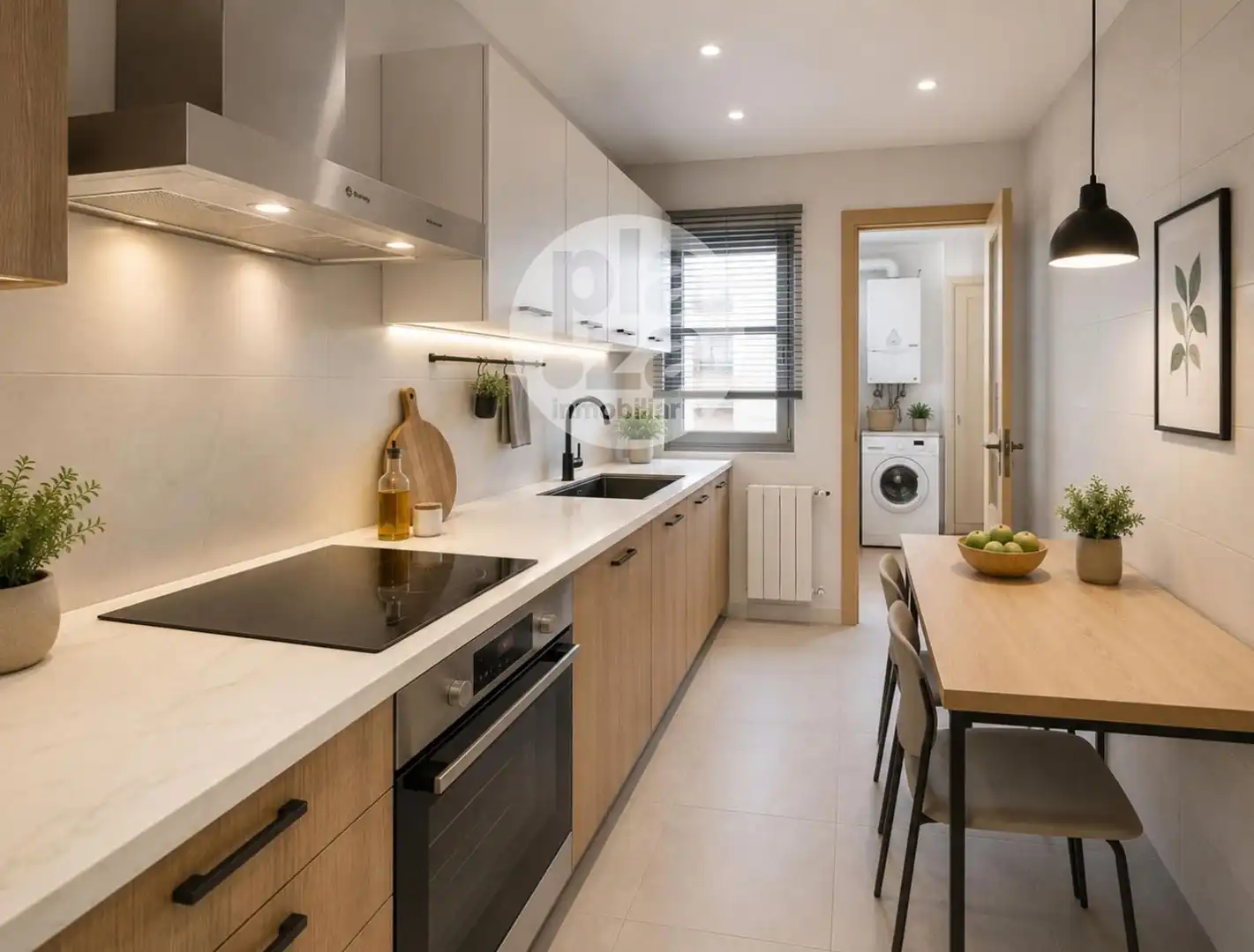 Küche von Wohnung zum Verkauf in Burgos mit Heizung, Terrasse und Abstellraum