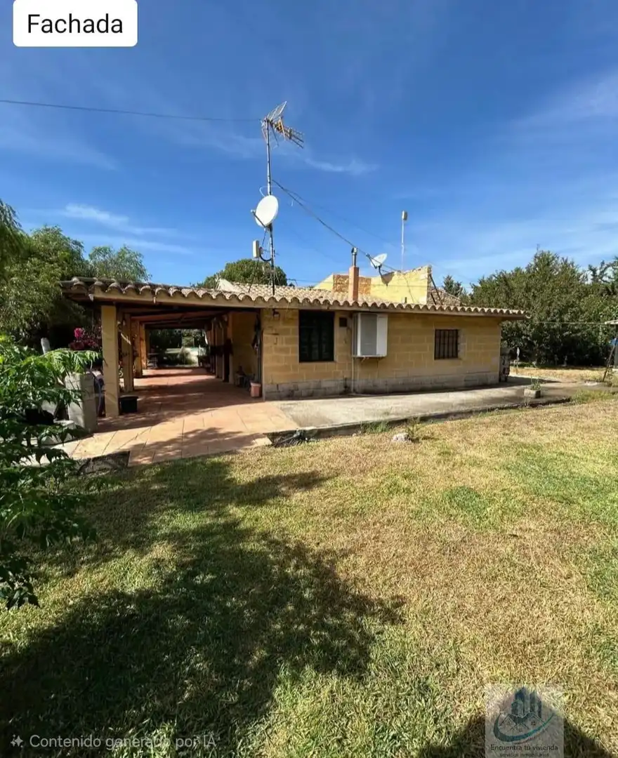 Außenansicht von Country house zum Verkauf in Puerto Real mit Klimaanlage, Abstellraum und Schwimmbad