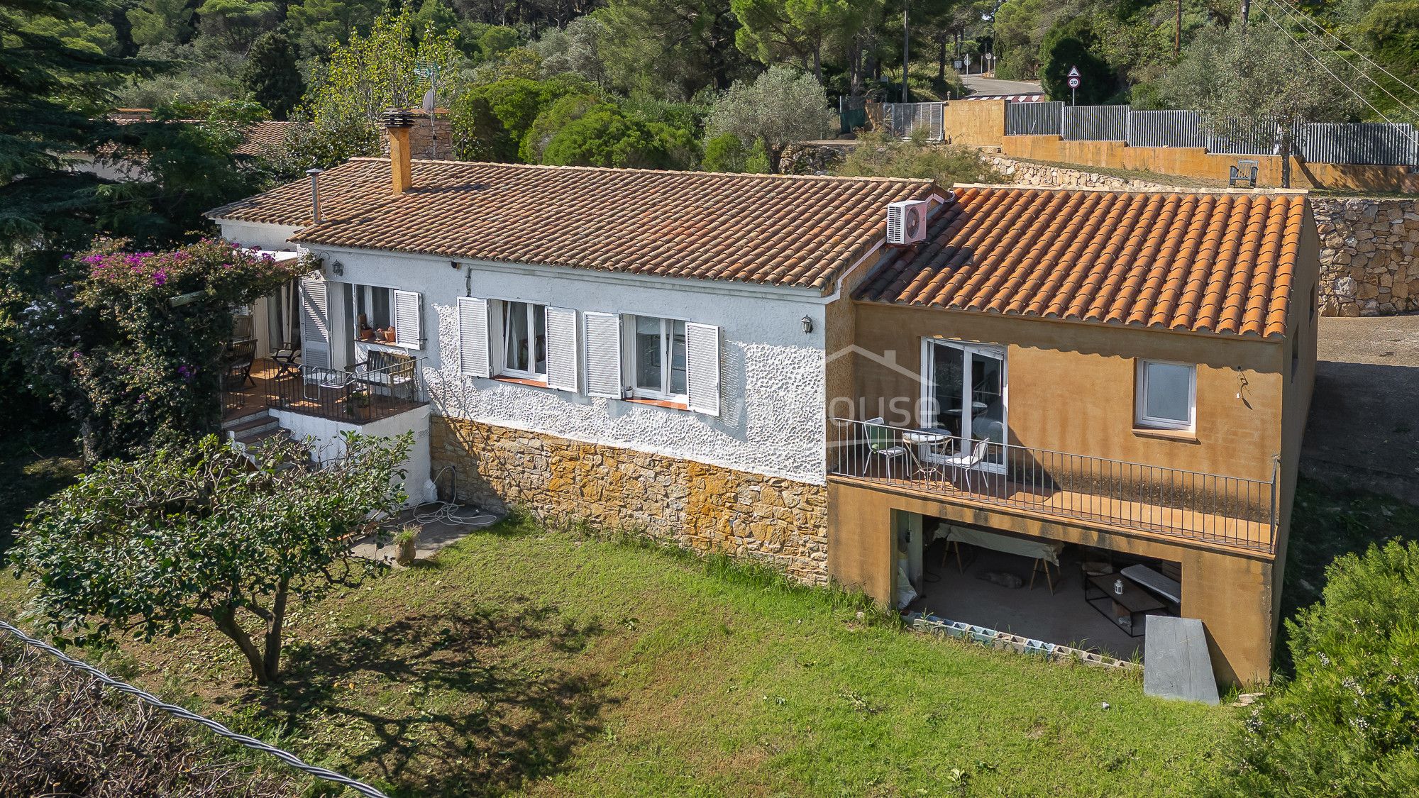 Exterior view of House or chalet for sale in Begur  with Air Conditioner, Heating and Private garden