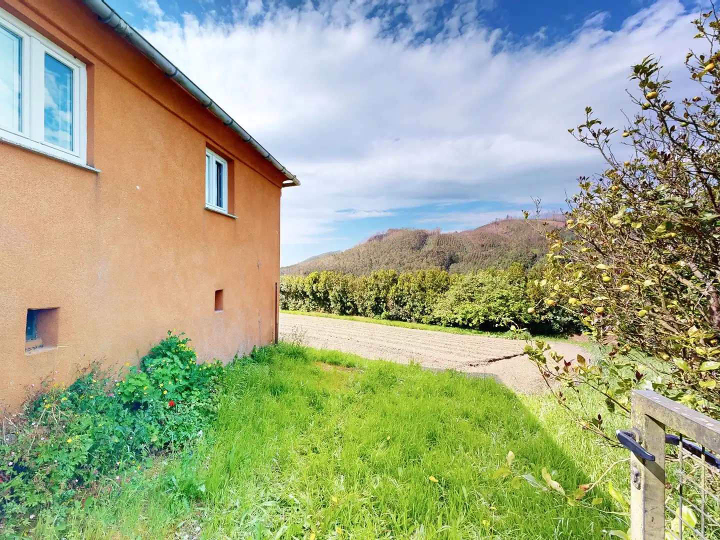 Exterior view of Houses for sale in Trabada  with Storage room