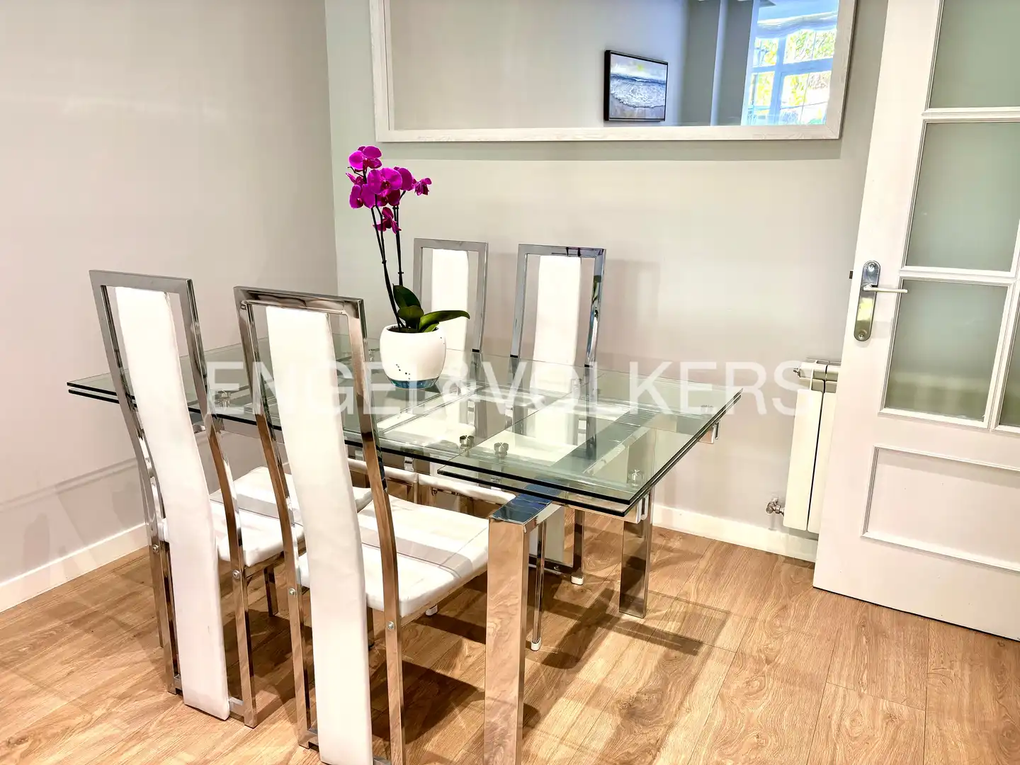Comedor de Apartamento en venta en Las Rozas de Madrid con Aire acondicionado, Calefacción y Jardín privado
