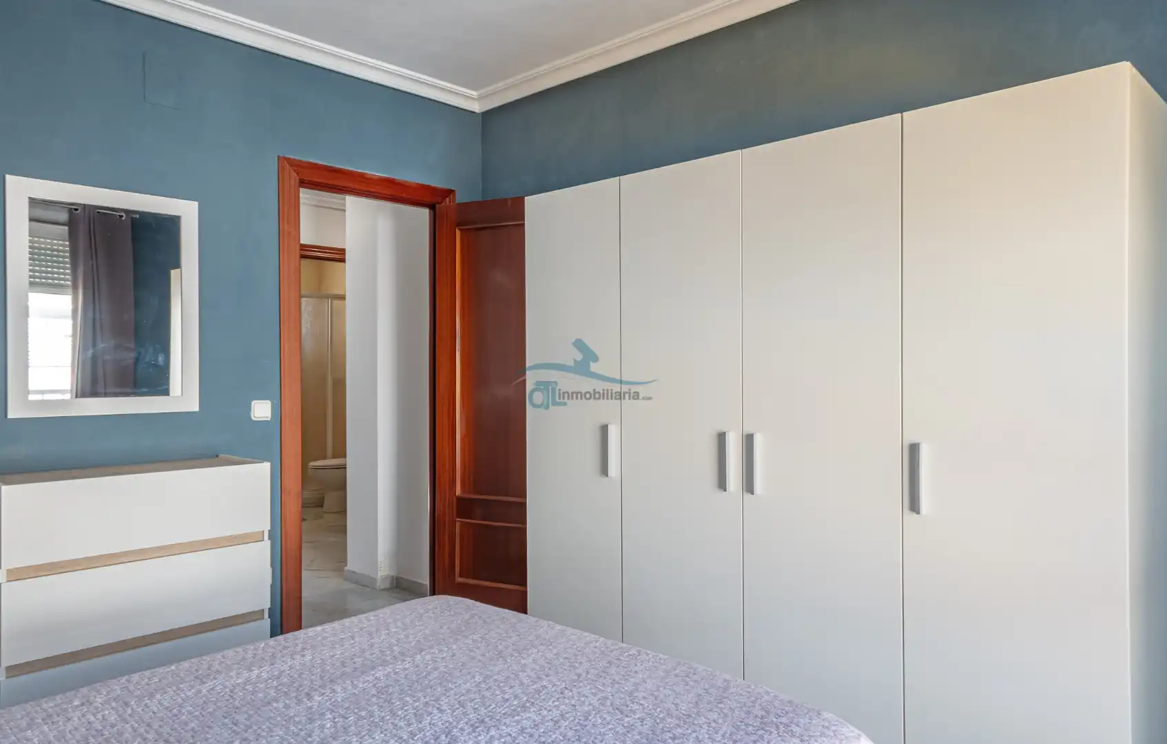 Bedroom of Flat for rent in Linares  with Air Conditioner, Heating and Furnished