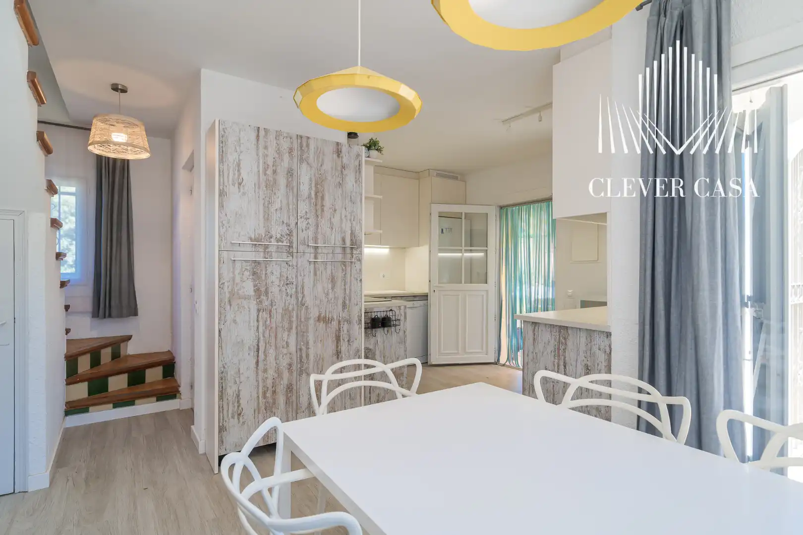 Cocina de Casa o chalet en venta en Calonge i Sant Antoni con Jardín privado, Parquet y Terraza