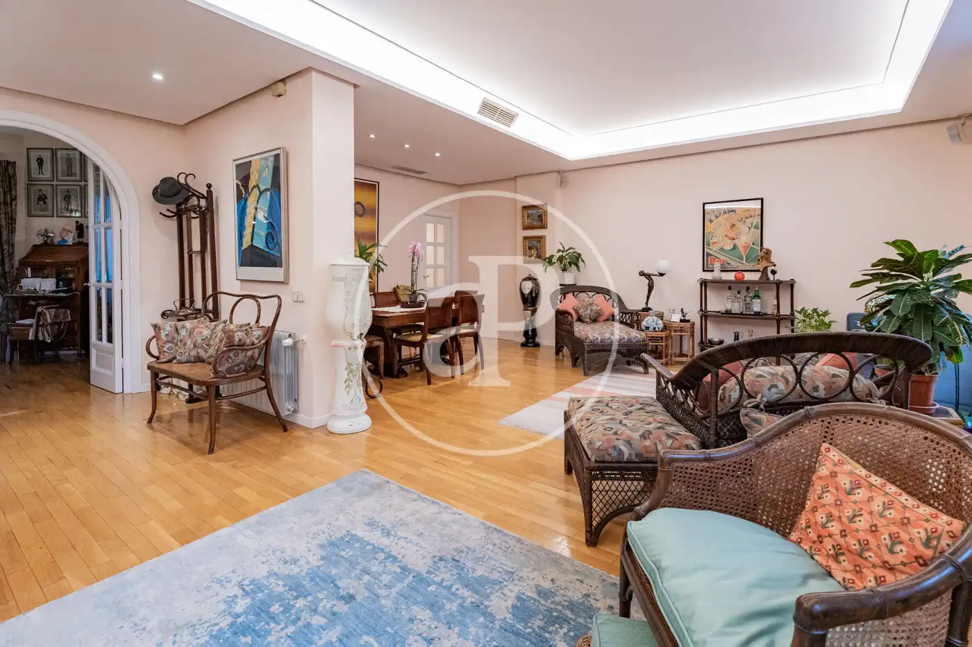 Sala de estar de Piso en venta en Madrid con Aire acondicionado, Calefacción y Balcón